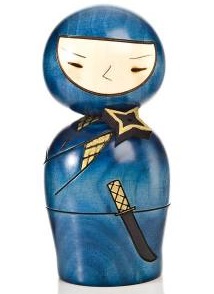 Ninja kokeshi doll
